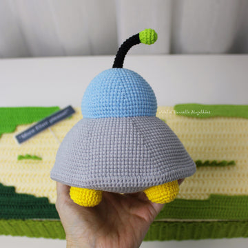PuPu & UFO Amigurumi Pattern – Crochet PDF Tutorial