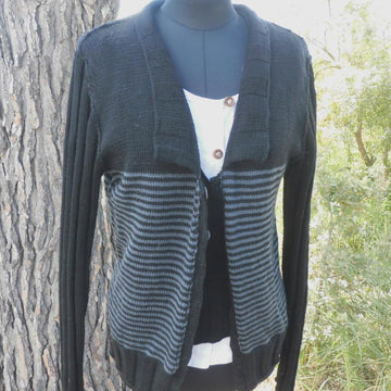 VINZERIA MERINO CARDIGAN, lady cardigan