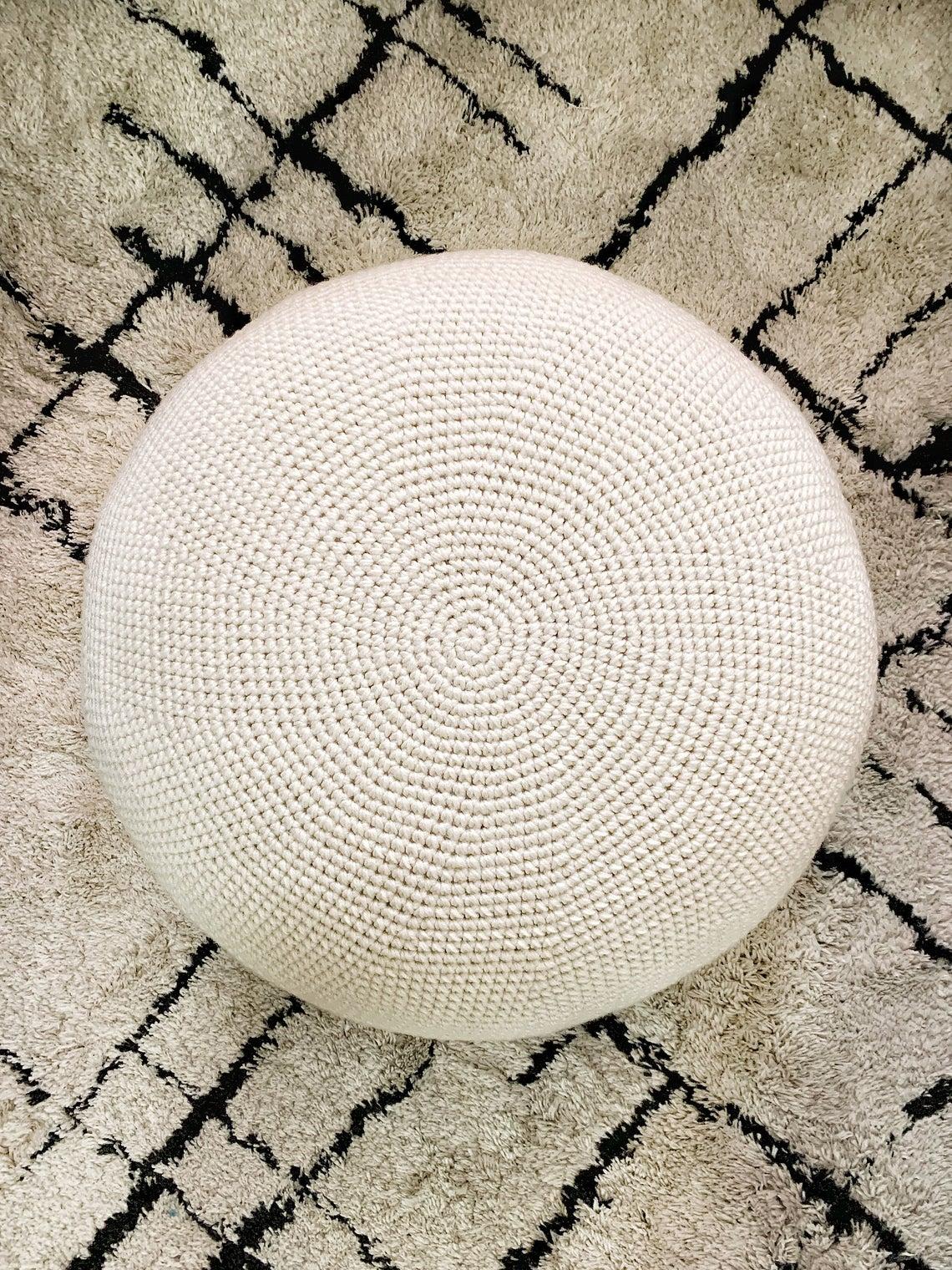 Round Minimalist Floor Cushion - The GOISAN