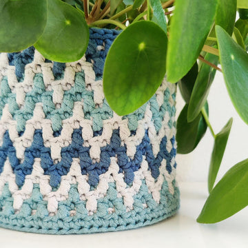 Chunky ZigZag basket