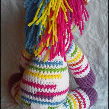 Riley the Rainbow Zebra