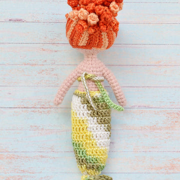 Crocheted Little Mermaid doll