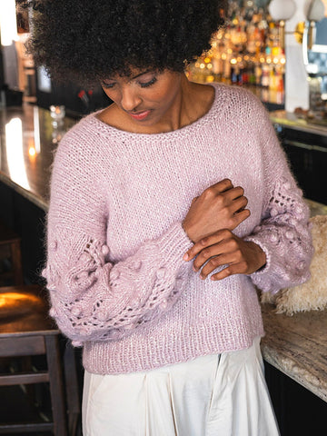 Kunzite Pullover in Berroco Gimlet - Downloadable PDF