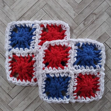 Granny's Scrappy Coaster