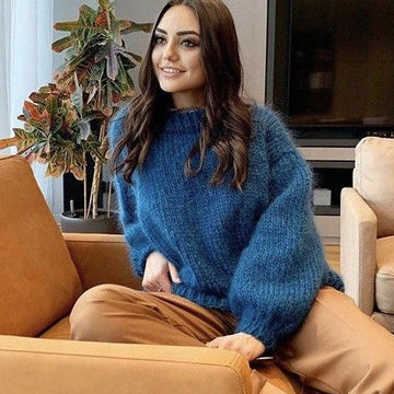 Slouchy Mohair Sweater