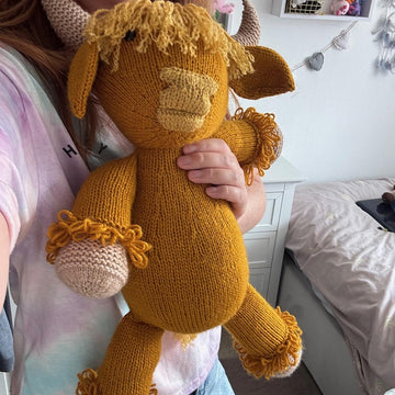 Chunky Highland Cow Toy