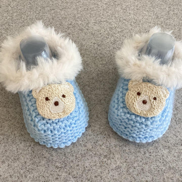 Baby Teddy Slippers