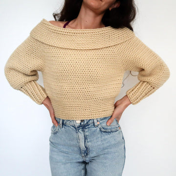 Sultry Shoulder Sweater