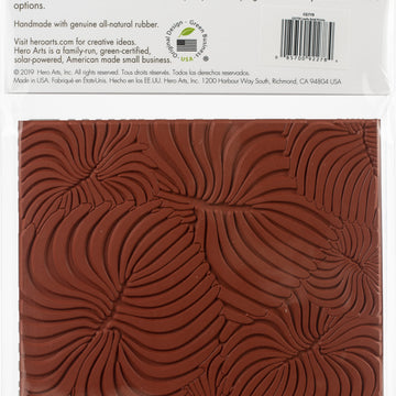 Hero Arts Cling Stamps 6"X6" - Leafy Bold Prints