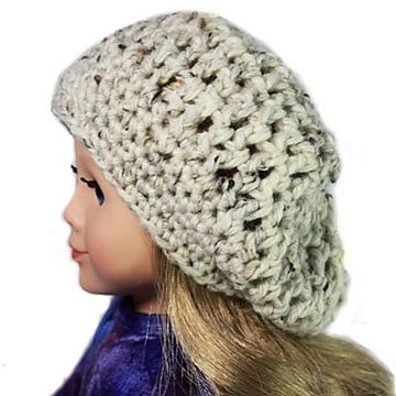 Cozy Winter Beanie for 18 inch Dolls