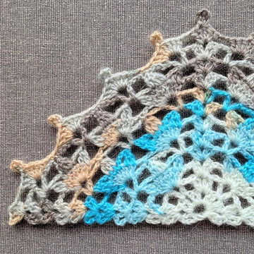 Crochet Bandana/Shawl Pattern/Chart #52