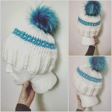 Heart detail beanie