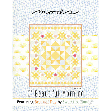 Moda Fabrics O' Beautiful Morning Quilt - Downloadable PDF