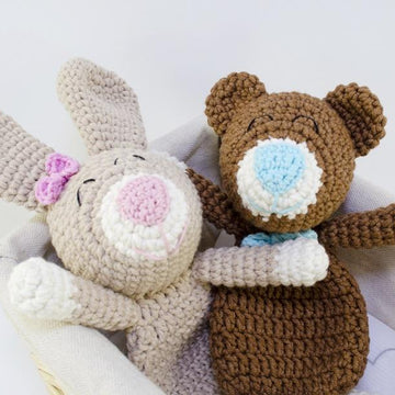 Teddy Bear and Bunny Lovey