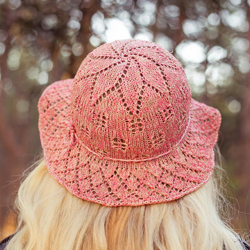 Knitted cotton Summer hat "Brigitta"