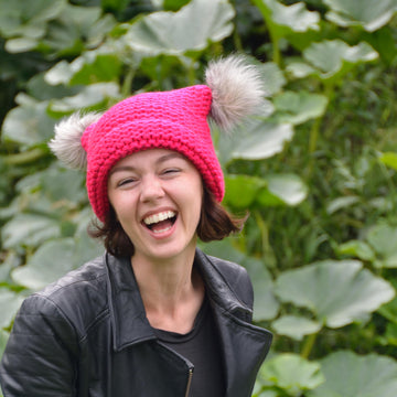 Pink Cat Hat