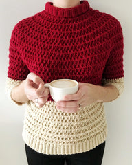 Raspberry Sherbet Pullover
