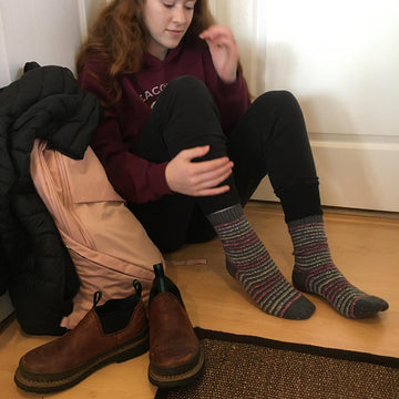 Get Up And Go spiral socks