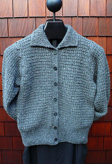 MS 205 Cable Inset Cardigan