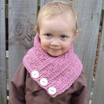 Child's Cabled Neck Warmer