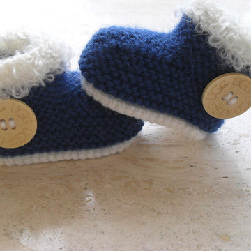Baby Boy Ugg Booties and Beanie
