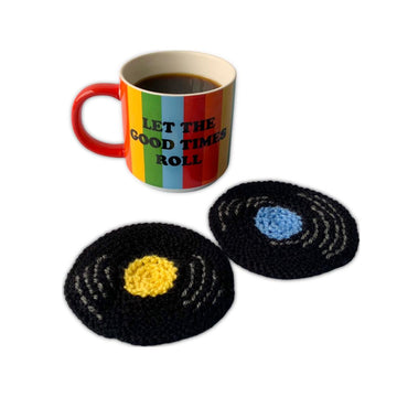 Vinyl Disc Coaster