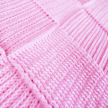 Giant Basketweave Afghan
