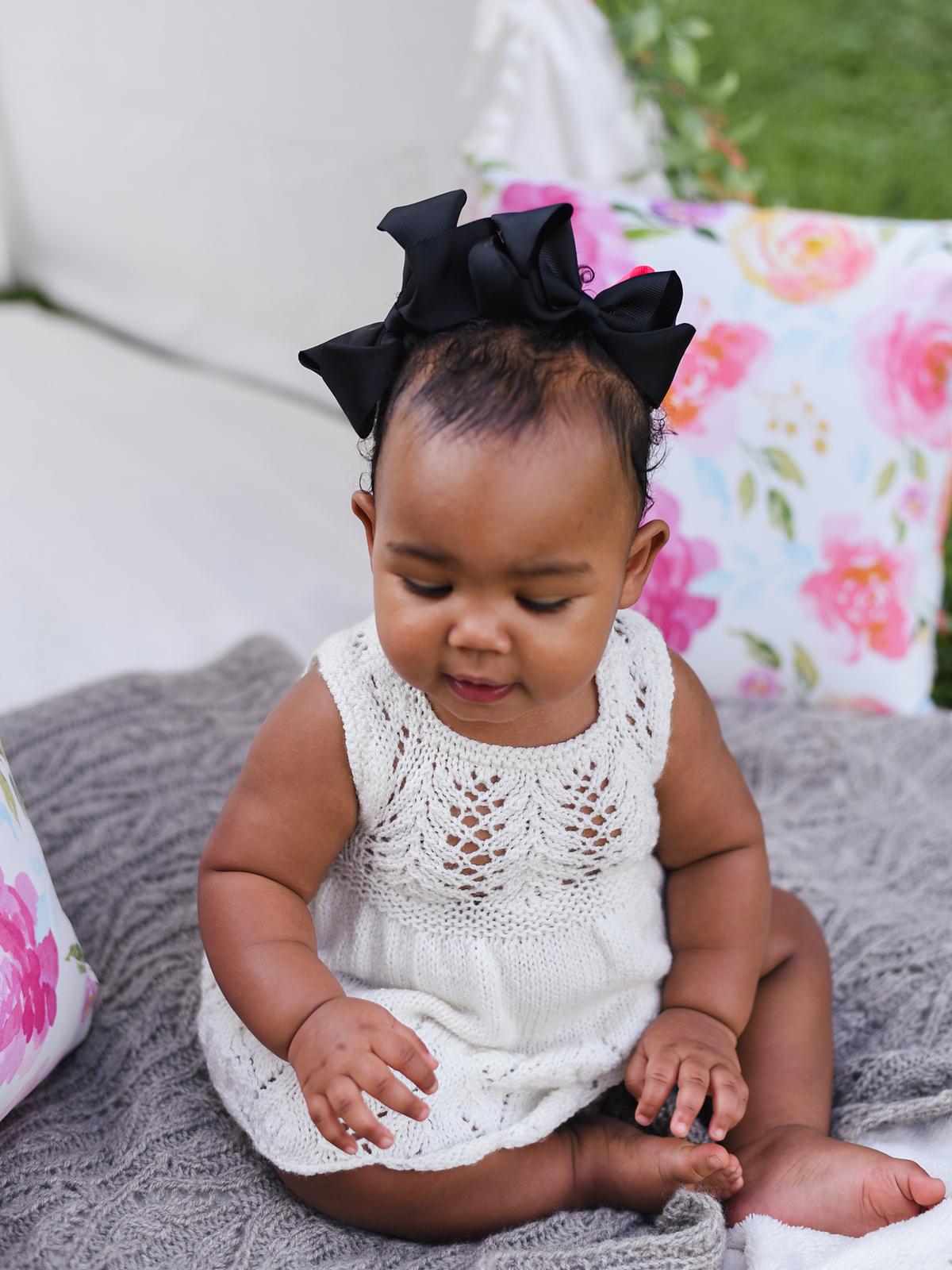 Vine Flower Child's Dress