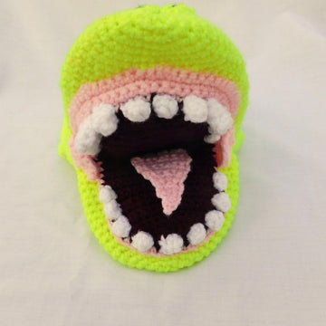 Rexy, the Tyrannosaurus rex, hand puppet