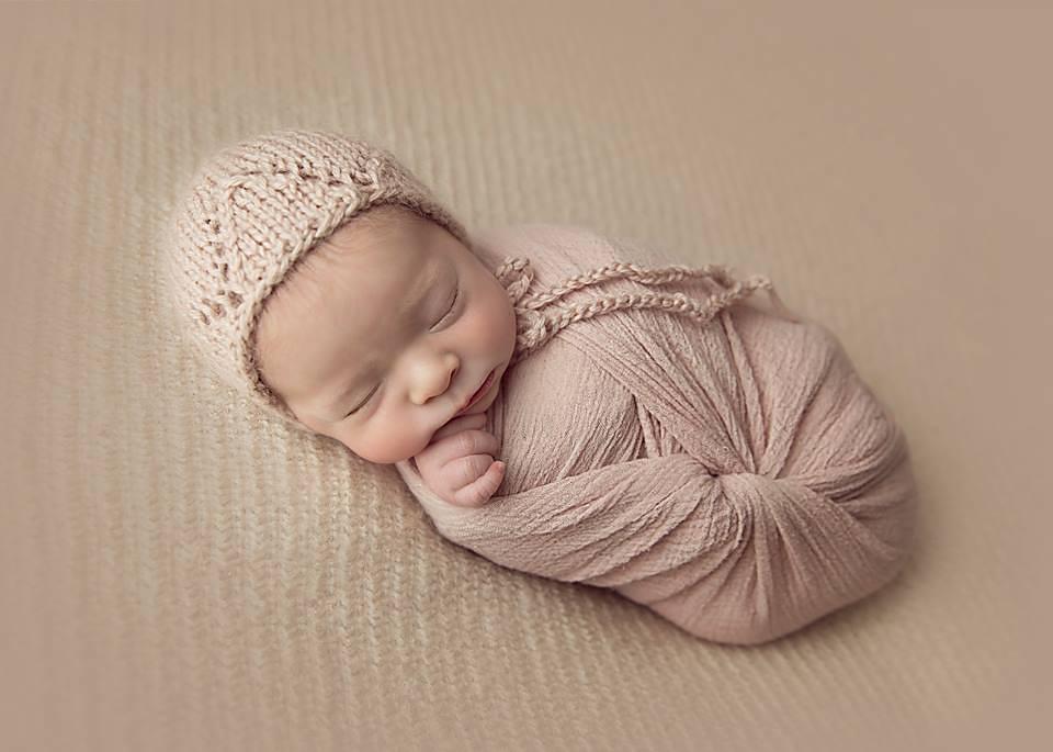 Chevron Lace Bonnet W