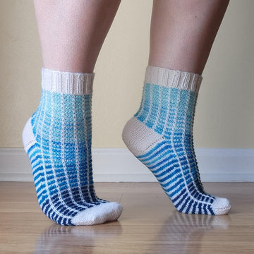 Stained Glass Rain Socks