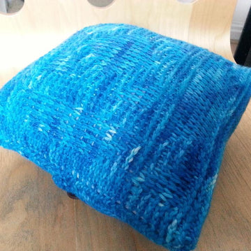Tunisian Sampler Cushion Cover