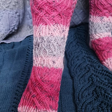 Raspberry Socks