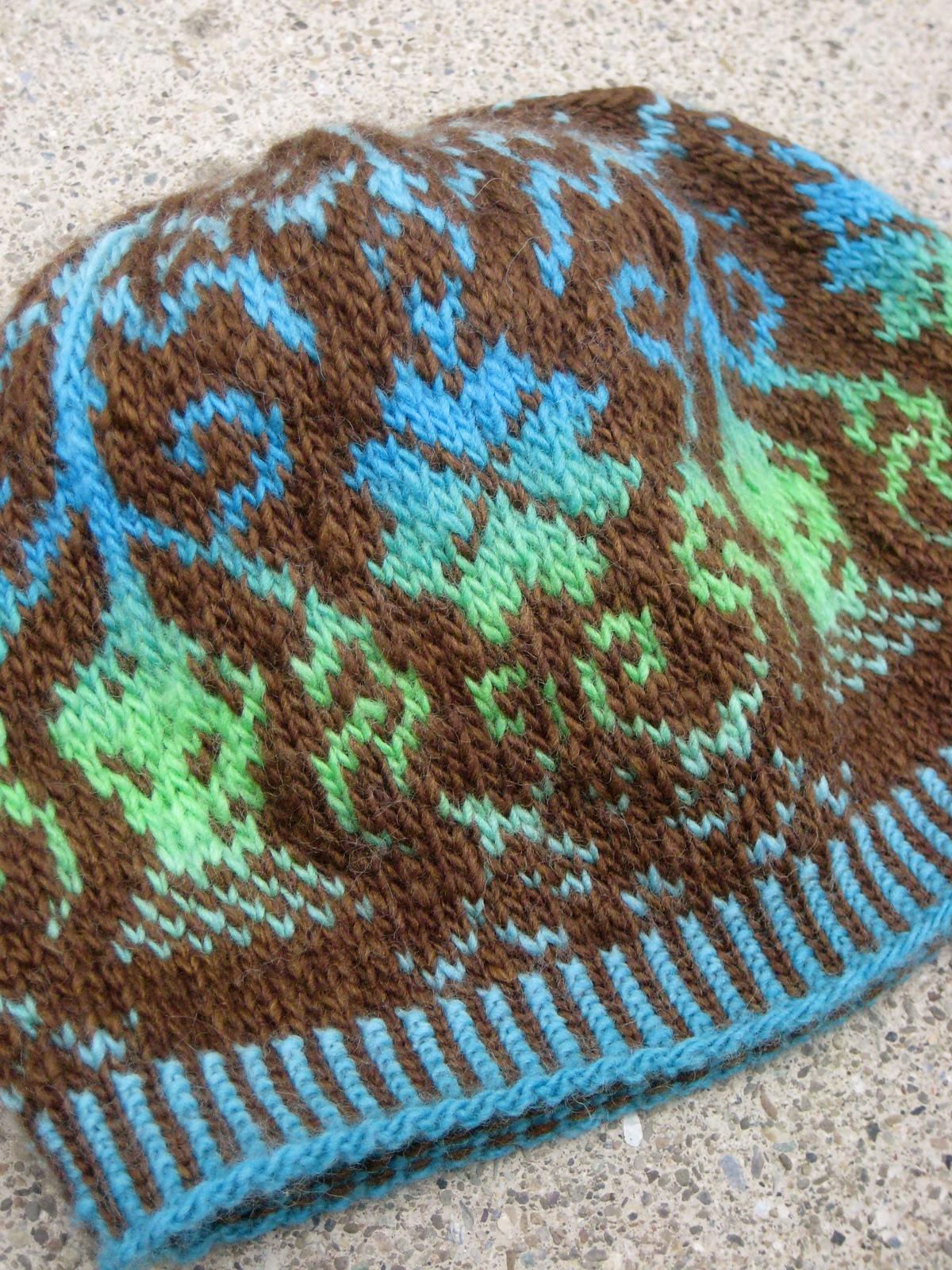 Thistle and Shamrock Beanie
