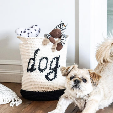 Dog's toys basket