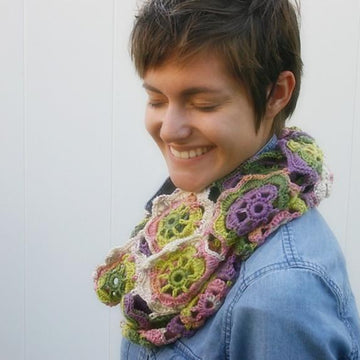 Infinity Blossom Cowl