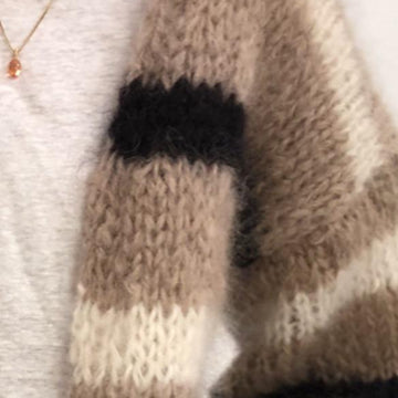 Enkel stripejakke