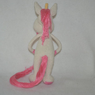Fluffy the unicorn toy