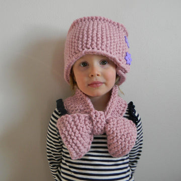 Chunky Pillbox Hat