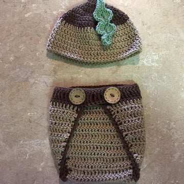 Acorn Baby Outfit