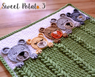 Sleep Tight Teddy Bear Blanket / Lovey