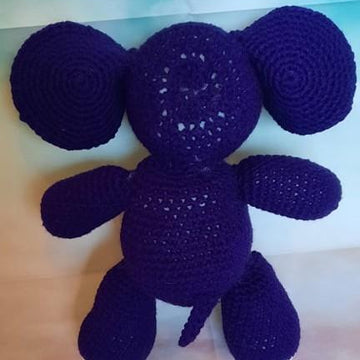 Fuchsia the Baby Elephant Crochet Pattern