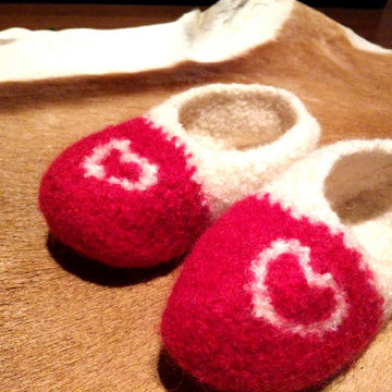 Children's Felted Slippers - Infant-Toddler sz.10