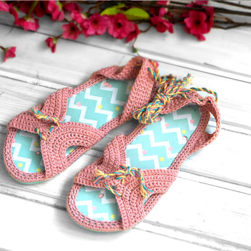 No-thong sandals on flip-flop soles