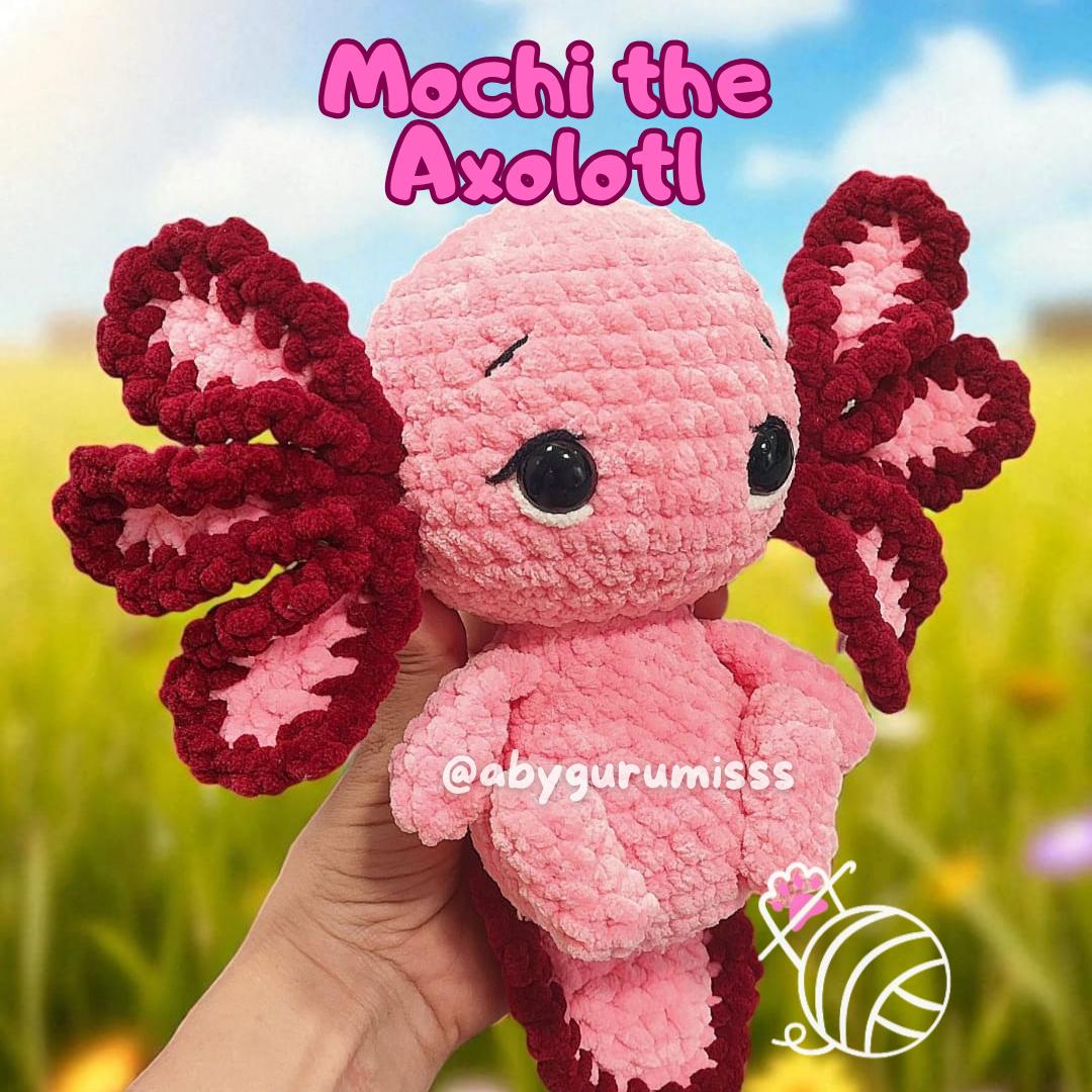 Mochi the Axolotl