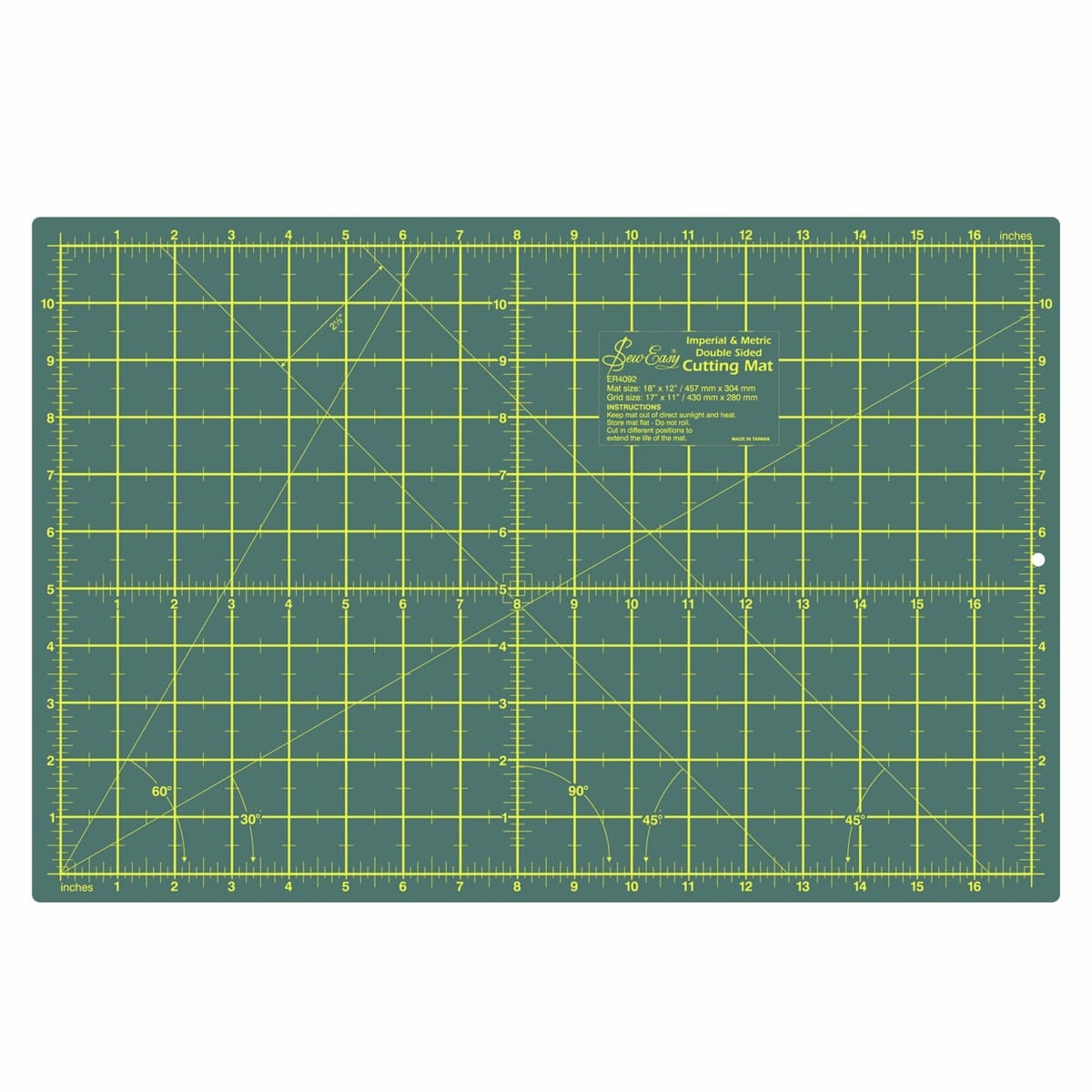 Seweasy 45 x 30cm Double Sided Cutting Mat (ER4092)