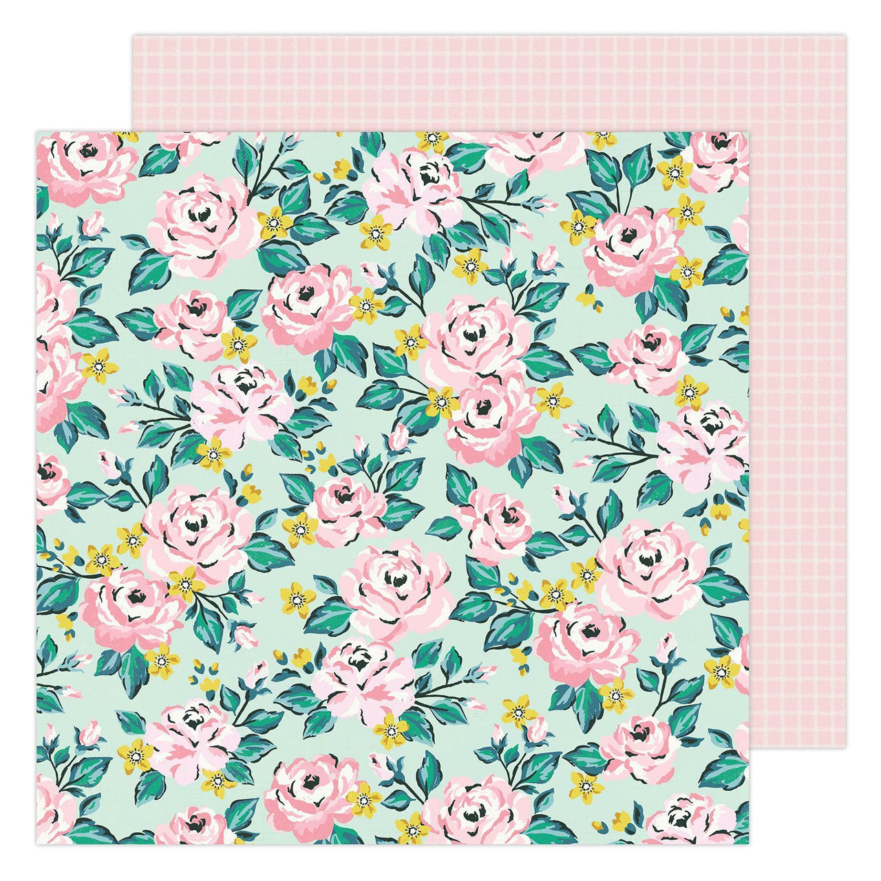 American Crafts Maggie Holmes - Garden Party Blooming 12"x12" Cardstock
