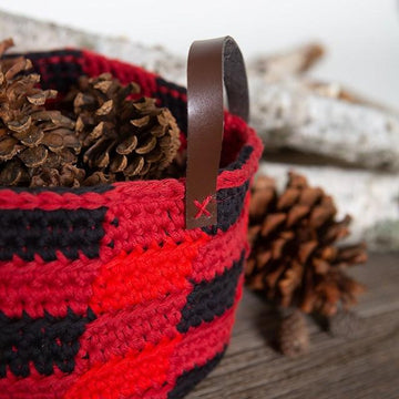 Perfectly Plaid Basket