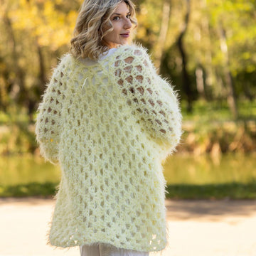 Hexagon cardigan