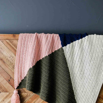 Quad Color Throw
